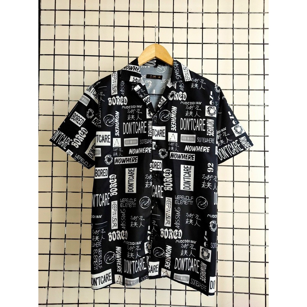 Áo sơ mi nam ngắn tay cổ vest | BigBuy360 - bigbuy360.vn