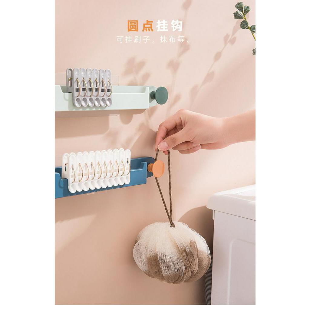 Hanger storage racks for household use without perforated hangers support balcony hangers.