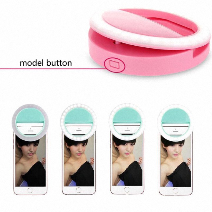 Đèn LED Hỗ Trợ Ánh Sáng Chụp Ảnh SELFIE RK12 RING LIGHT | WebRaoVat - webraovat.net.vn