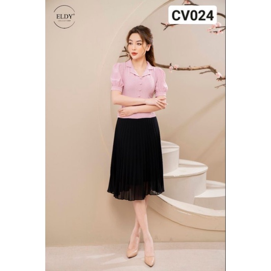 (Hàng cao cấp) Chân váy xếp ly, Chân váy dài, Váy dập ly, Váy lụa đẹp ELDY