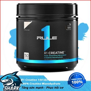 Tăng Sức Mạnh Và Kích Thước ,Độ Phồng Cơ Bắp Rule 1 Creatine Unflavored 150 Lần Dùng, Hàng Chính Hãng 100% Từ Mỹ