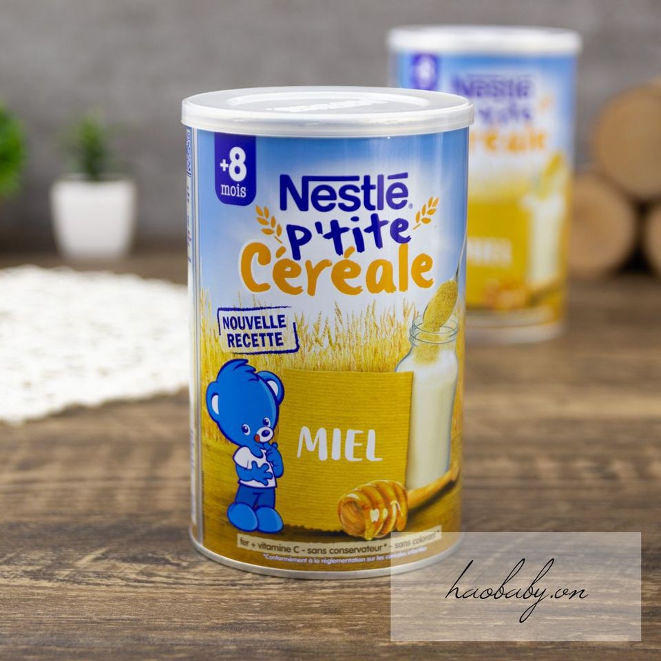 [Haobaby shop] Bột lắc sữa Nestle Pháp cho bé 400gr