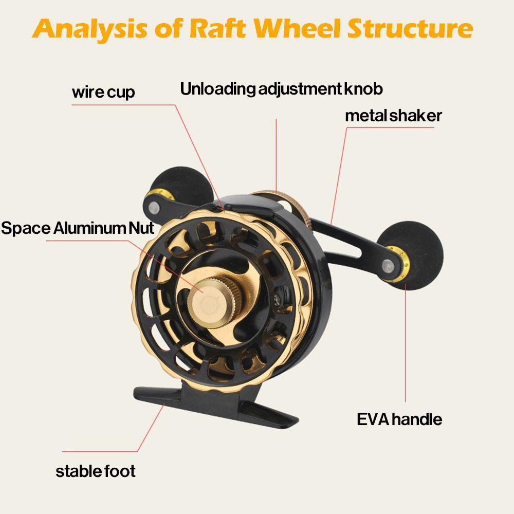 Guồng Quay Cần Câu Cá Bằng Kim Loại Chất Lượng Cao
