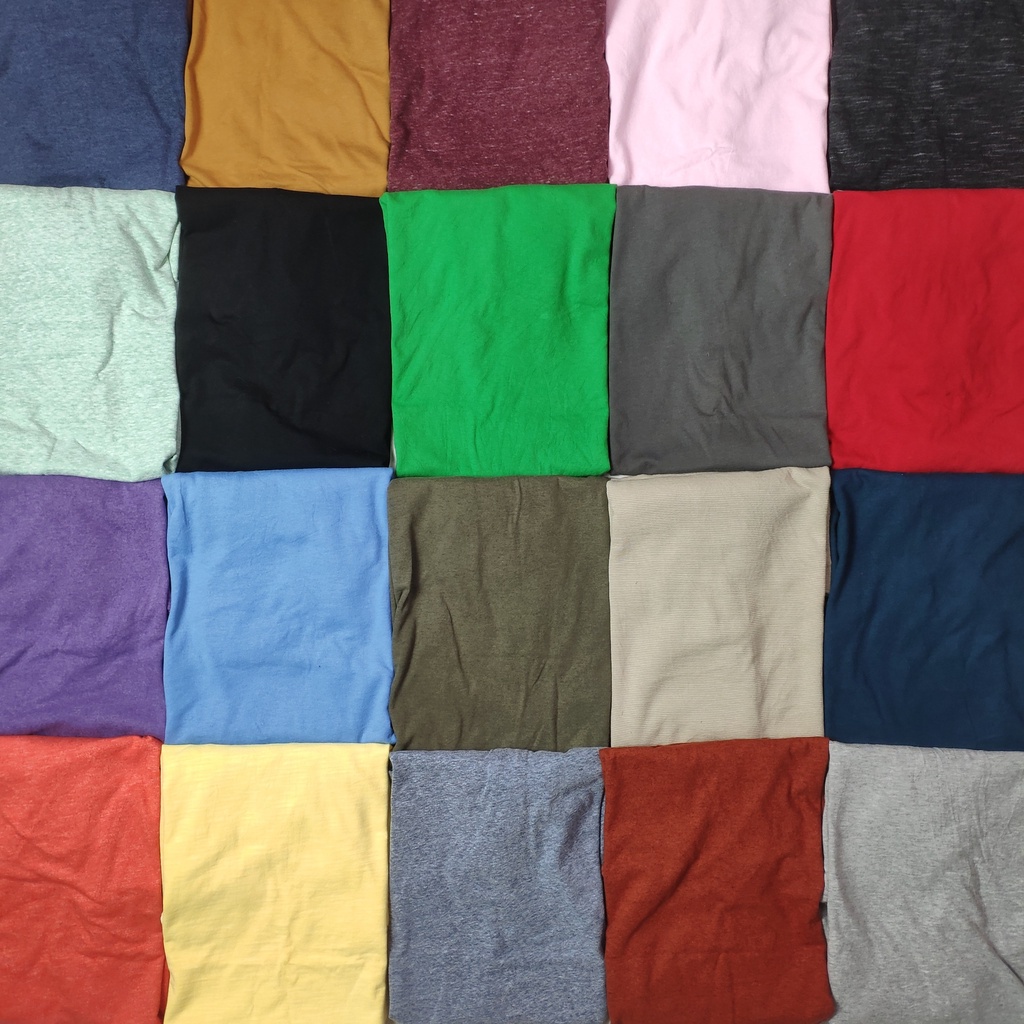 Áo Thun Trơn Nam Nữ Secondhand, 2ndhand T-Shirt, Áo Phông Mỹ Tuyển Chọn