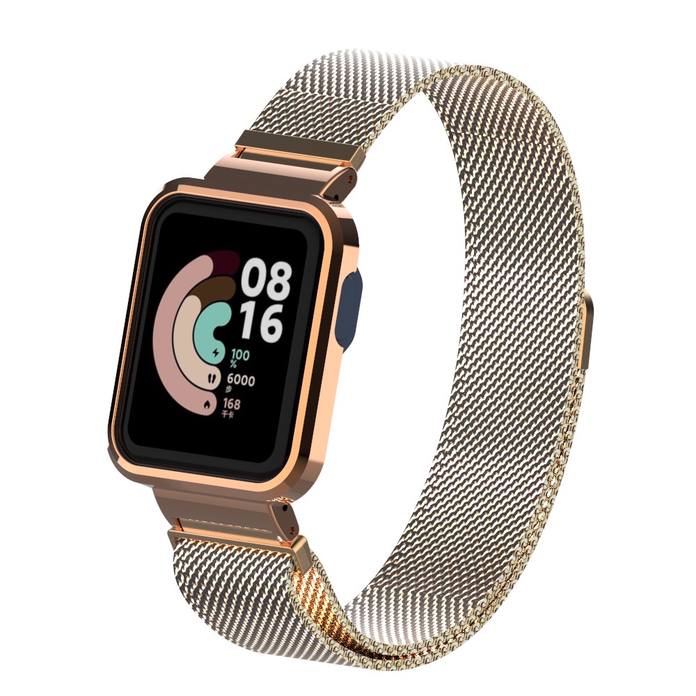 Dây Đeo Inox Milanese Cho Đồng Hồ Thông Minh Xiaomi Mi Watch Lite / Redmi Watch 3 2 Lite