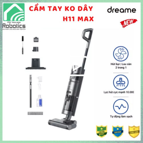 💥SIÊU HOT💥Dreame H11 MAX | TINECO ONE S3 KHÔNG DÂY máy hút bụi lau nhà khô ướt tự giặt giẻ SIÊU HOT 2021