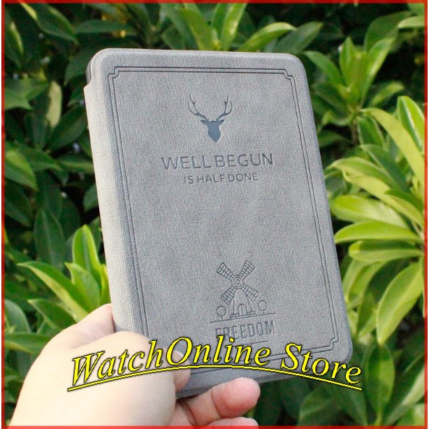 Bao da Kindle Paperwhite 1/2/3/4 ,Kindle Paperwhite 5 Kindle Basis 2019 ,  Kindle Basis  họa tiết Hươu nai