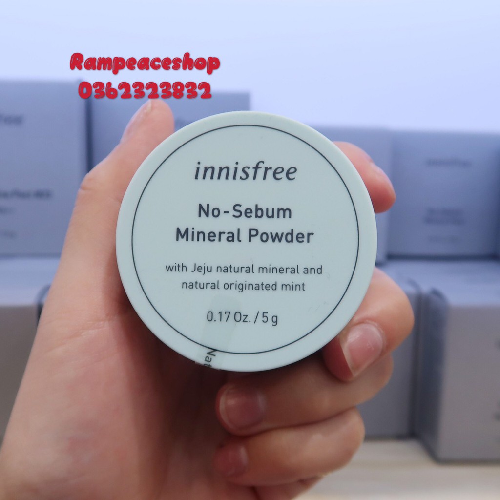 Phấn Phủ Kiềm Dầu Innisfree No Sebum Mineral Powder