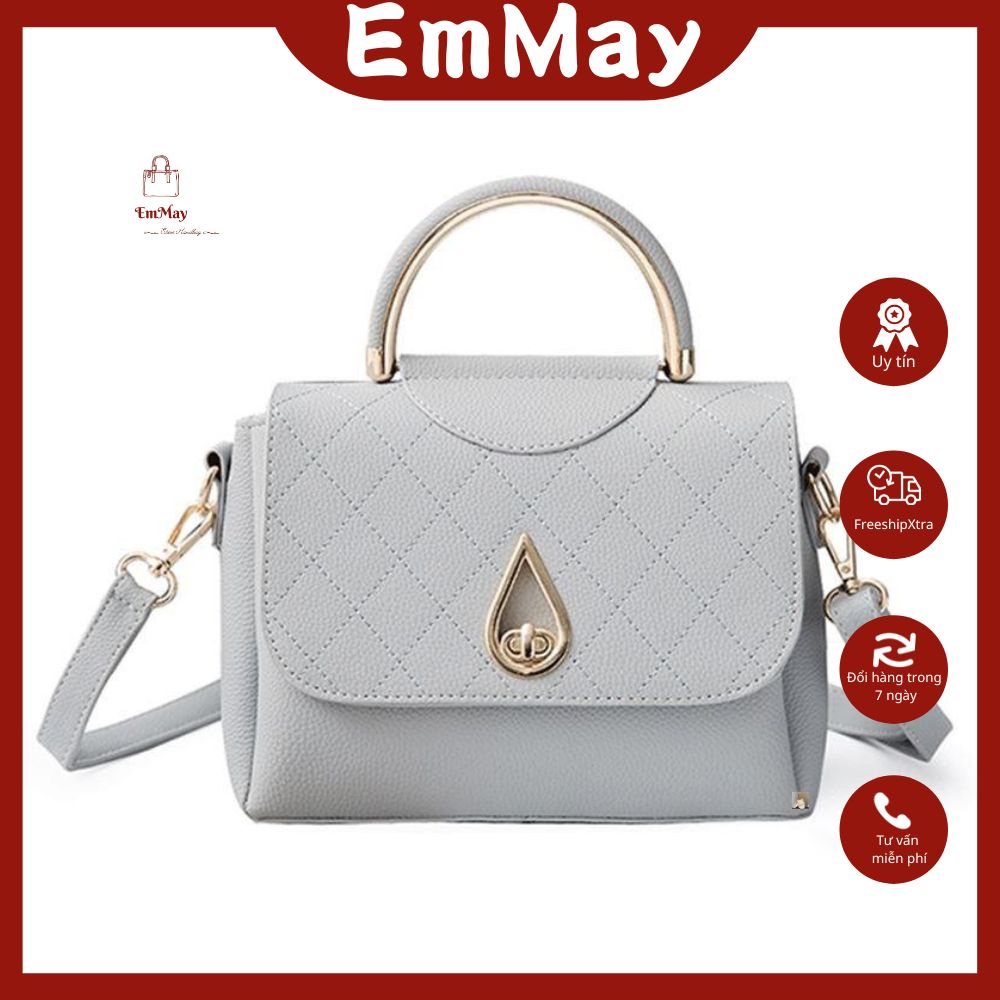 Túi xách đeo chéo thời trang giọt lệ BO07 túi xách tay đeo vai EMMAY