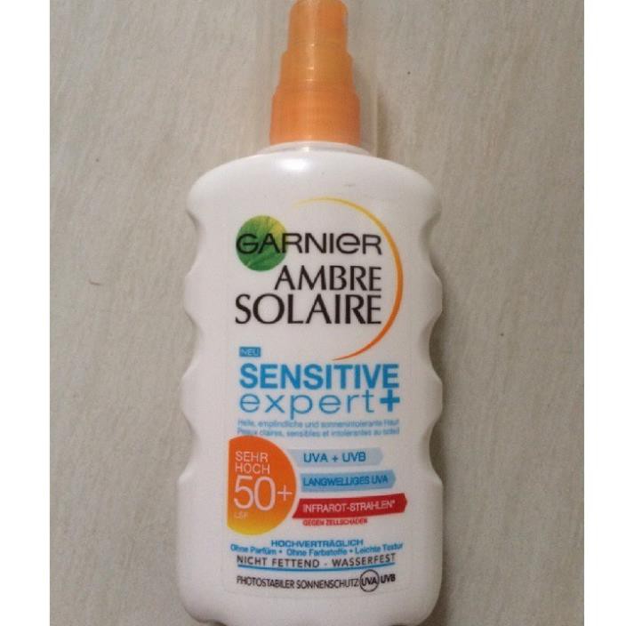 Chống nắng DẠNG Xịt Garnier Ambre Solaire SPF50+ 200ML