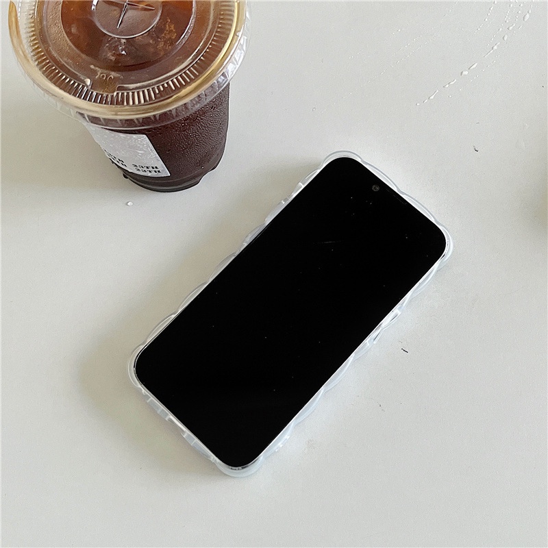 Ốp lưng iphone Phù Hợp Ốp Điện Thoại Họa Tiết Hoa / Sóng Biển Nhiều Màu Cho Iphone 13Promax 14pro xs xr 6Plus-14 Dinuo case