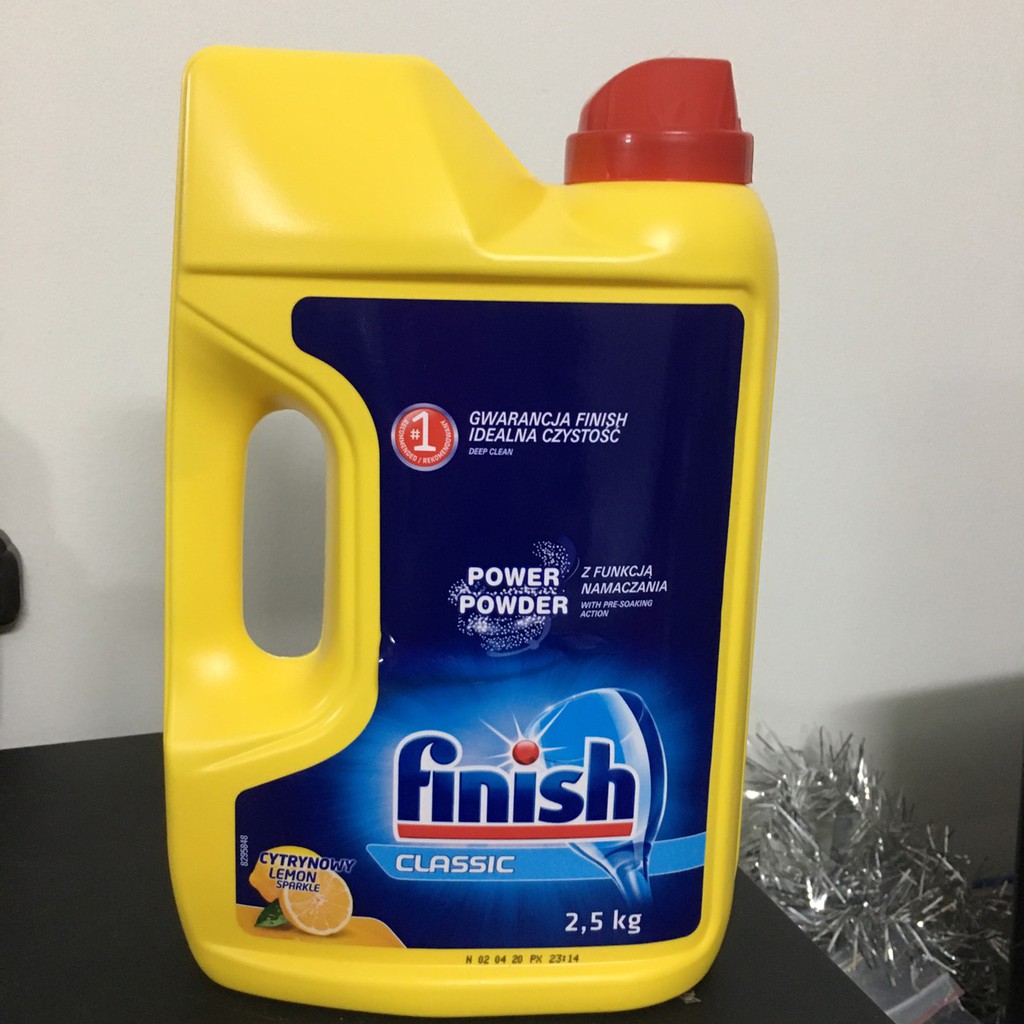 Bột rửa bát Finish 2.5kg nK CHÂU ÂU