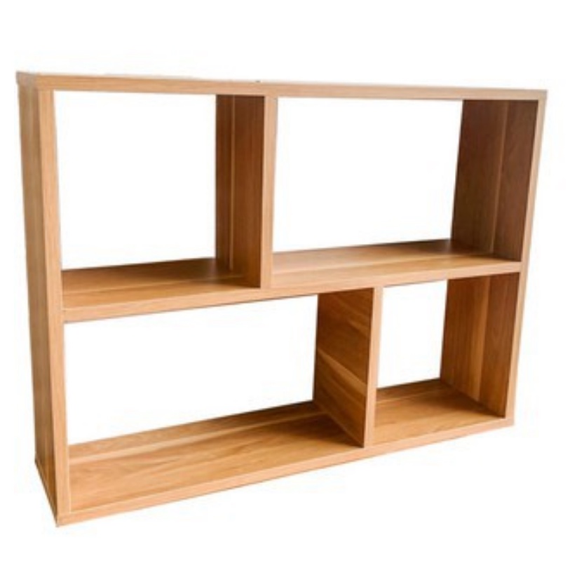 Kệ sach treo tường đơn giản 80x55x20cm