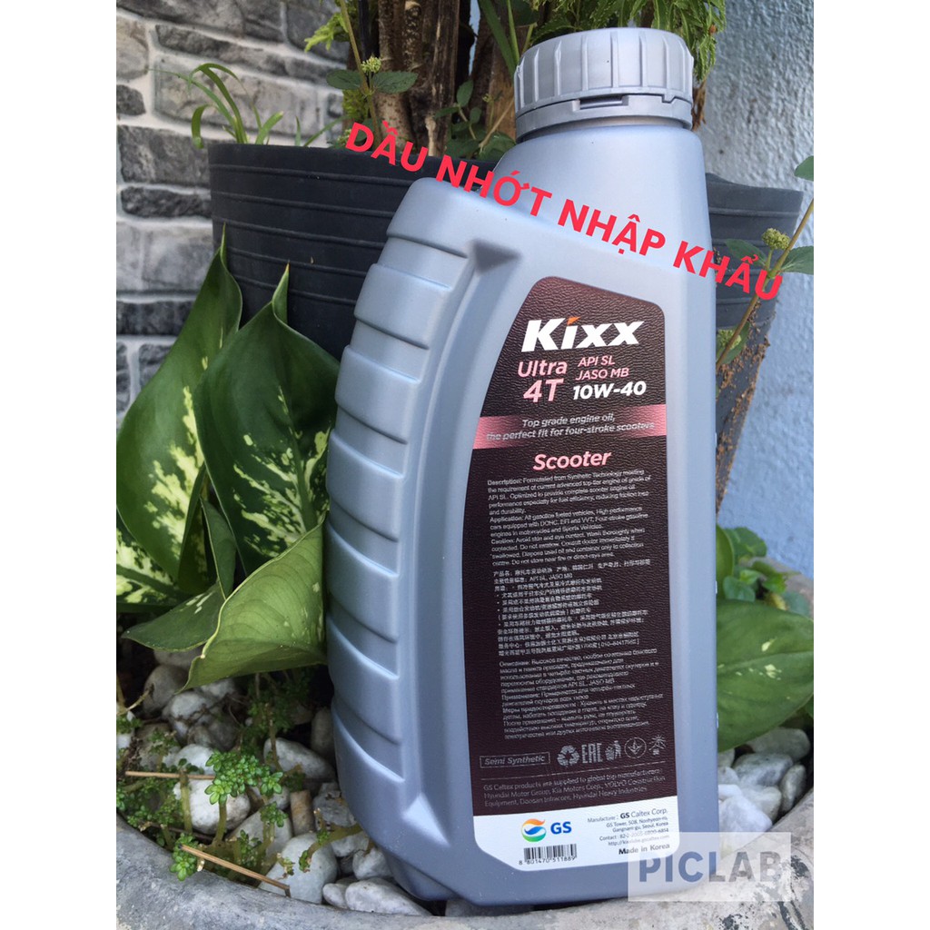 Nhớt xe ga Kixx 10W40 SL MB