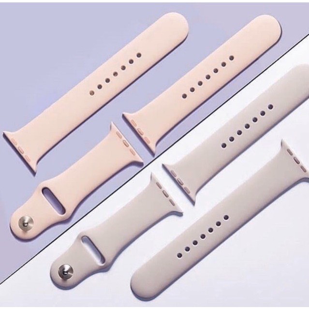 Dây đeo cao su cho đồng hồ apple watch cao cấp full size 1 2 3 4 5 6 SE 38mm 42mm 40mm 44mm