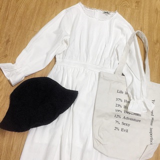ĐẦM MIDI VINTAGE VIỀN REN (ảnh thật)