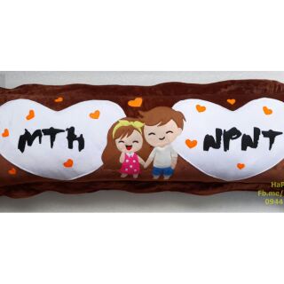 Gối đôi Handmade làm theo yêu cầu