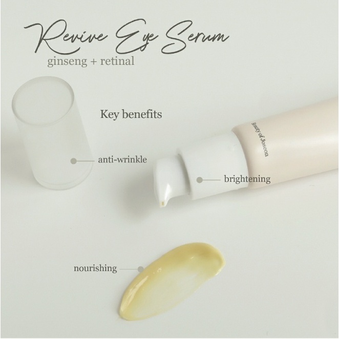 Kem chống lão hóa mắt BEAUTY OF JOSEON REVIVE EYE SERUM GINGSENG + RETINAL