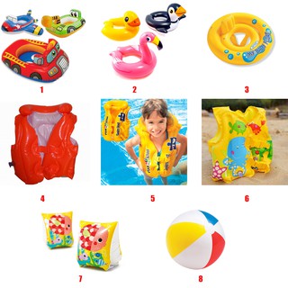 Phao bơi cho bé áo phao trẻ em tập bơi chống lật, phao bơi tay, phao bơi hình thú, hình xe, sư tử, cá xấu dễ thương
