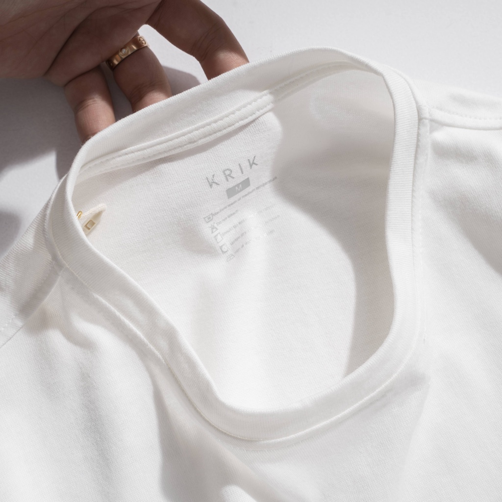 Áo Thun Nam Cổ Tròn Cao Cấp Local Brand KRIK Vải Cotton Form Slim Fit 3105 | BigBuy360 - bigbuy360.vn