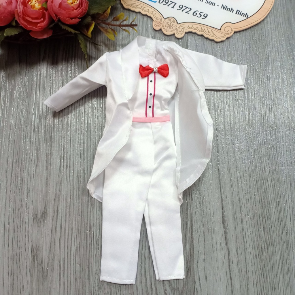 Các mẫu vest đẹp cho búp bê nam ken size 30cm,trang phục hoàng tử lịch lãm
