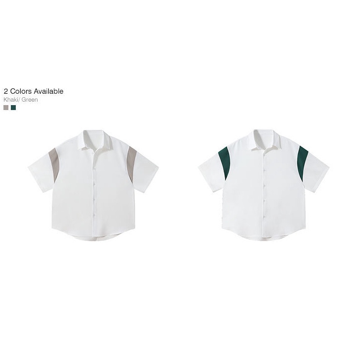 Bộ Dồ Thời Trang Áo Sơ Mi Nam Tay Ngắn Tay Kèm Quần Ngắn Thời Trang Mùa Hè Cho Nam