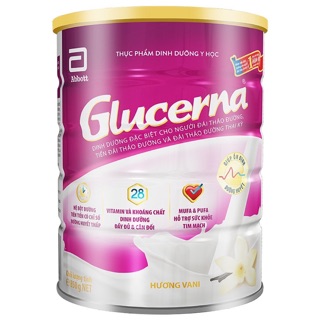 [Date mới 10/2021] Sữa bột dinh dưỡng cho người tiểu đường Glucerna 850g