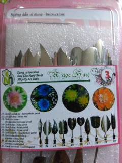 Bộ Dụng Cụ Làm Rau Cau 3D
