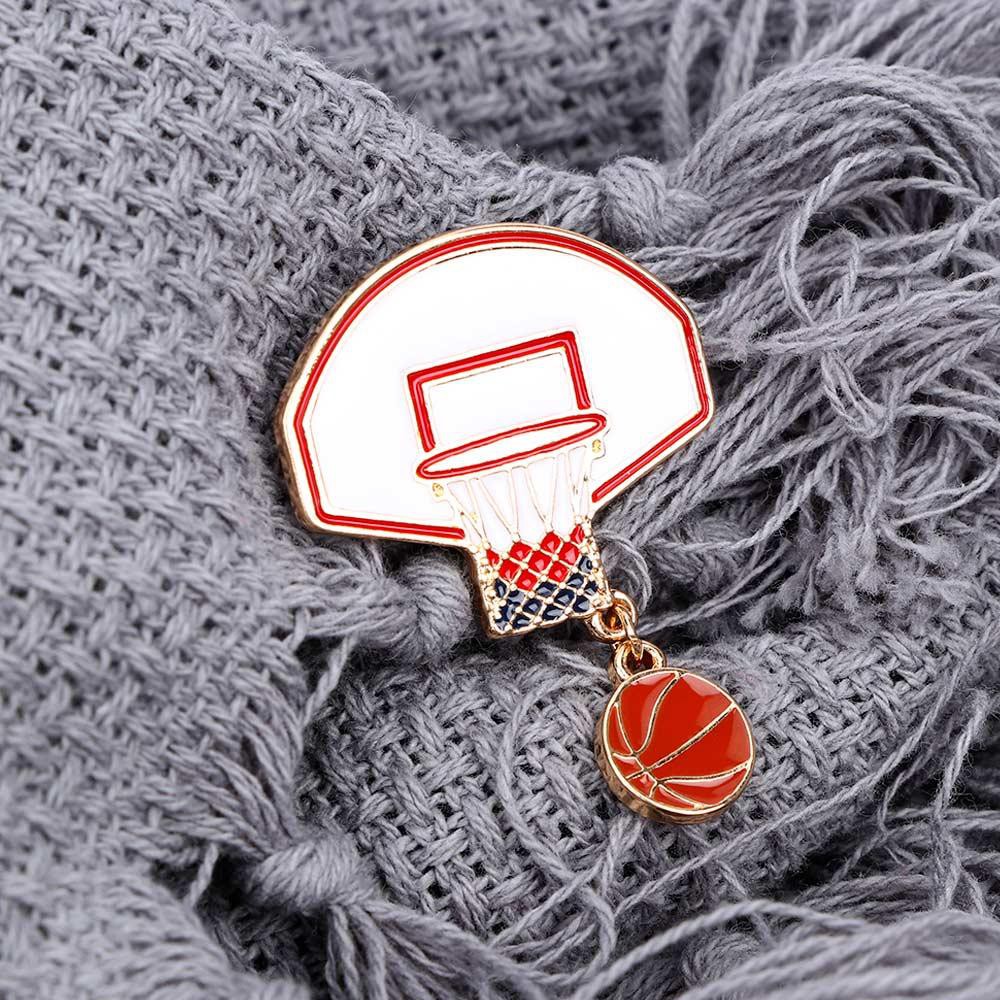 Pin cài áo bóng rổ basketball/ bóng bàn/ cầu lông - GC040