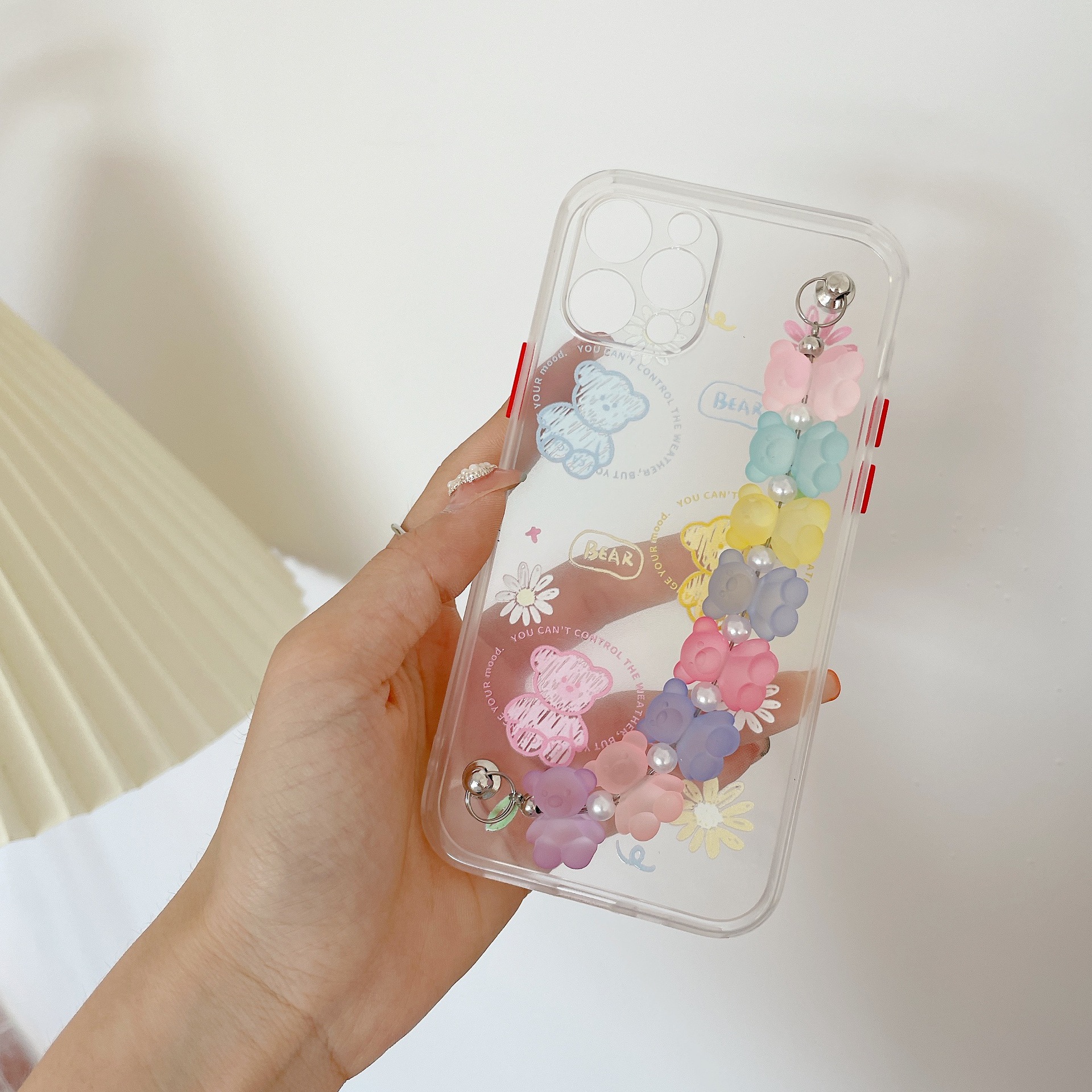 iPhone 7Plus/8 Plus Original Candy Bear Bracelet IPhone 12 Case Gradual Refreshing IPhone 12promax / IPhone 11 / 7 Plus / 12 Mini / 7 / 8 / X / Xsmax / XR / 8plus / IPhone X Case