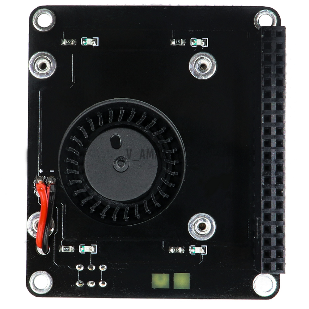 Raspberry Pi fan with LED  Pi 4B Development Board Cooling Fan