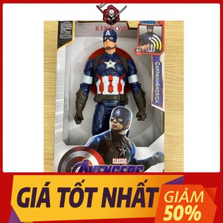 Đồ Chơi Mô Hình Captain Nhựa Đặc Cao 30cm Có Đèn Led Đỏ Và Phát Nhạc Cho Bé Thích Sưu Tầm