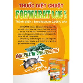 Thuốc diệt chuột FORWARAT 0.005% thế hệ mới