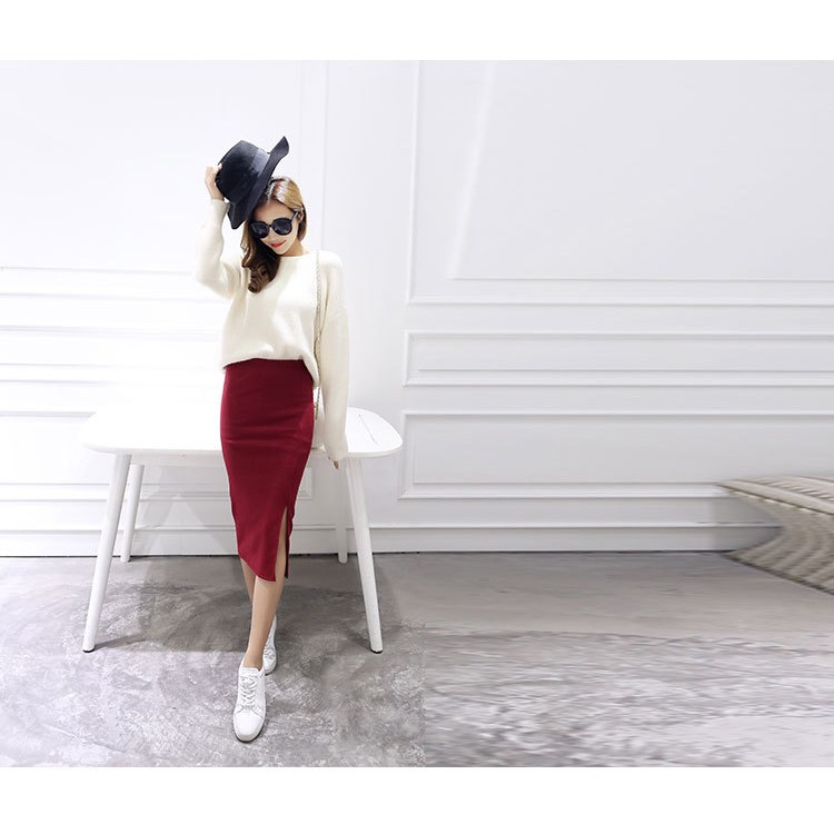 Váy xẻ len tăm | BigBuy360 - bigbuy360.vn