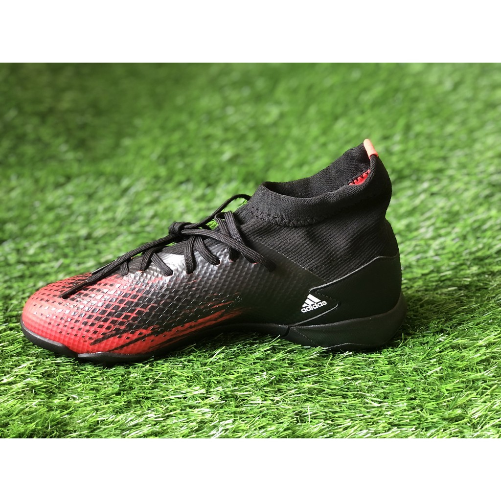 Giày bóng đá Predator 20.3 màu đỏ, đen, hàng mới chính hãng Adidas Mỹ, size 40