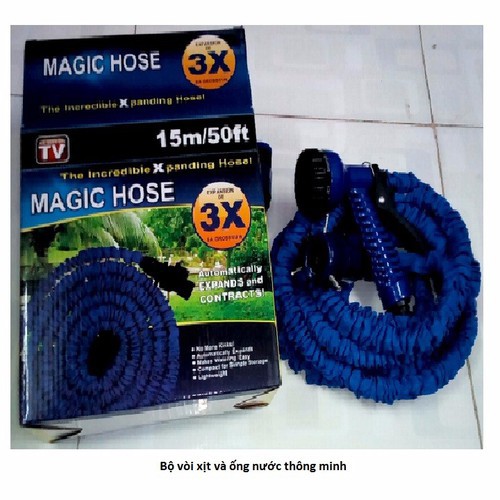 Vòi xịt nước giãn nở thông minh Magic Hose 30m