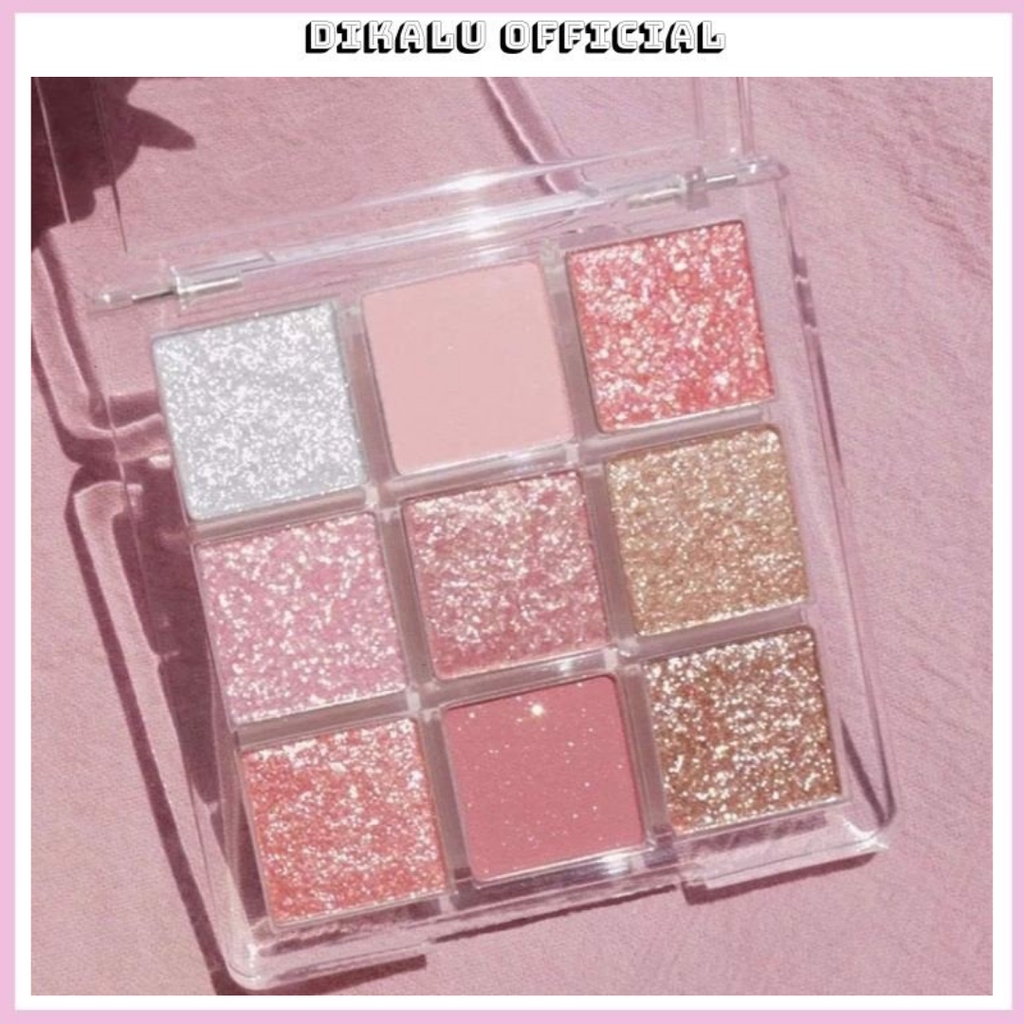 Phấn mắt Dikalu nội địa trung Phấn mắt giá rẻ 9 ô kim tuyến DPM3 | BigBuy360 - bigbuy360.vn