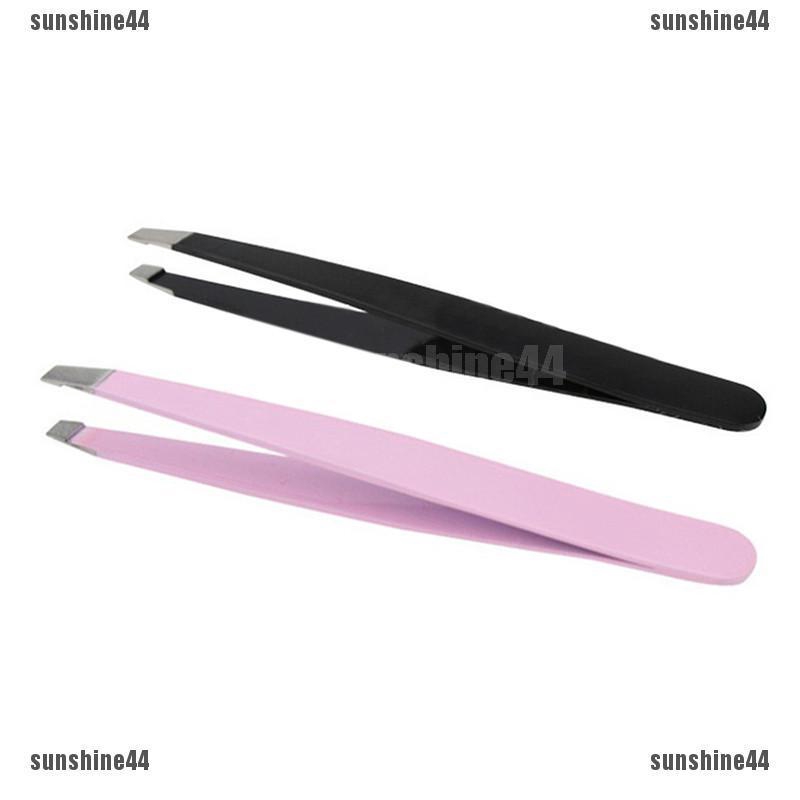 Nhíp Nhổ Lông Mày Làm Đẹp Màu Hồng / Đen