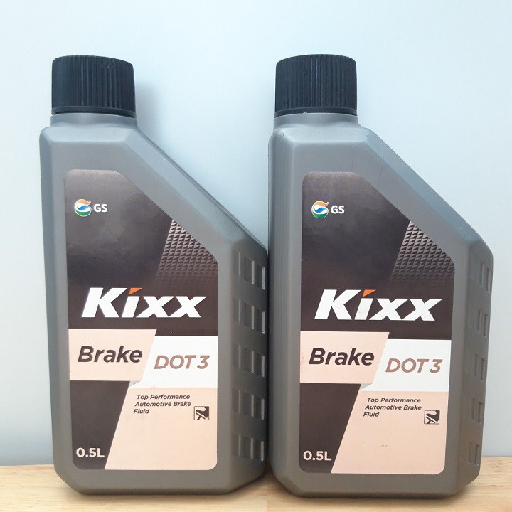 Dầu Thắng Phanh KIXX Brake DOT-3 500ml - HIBUAUTO