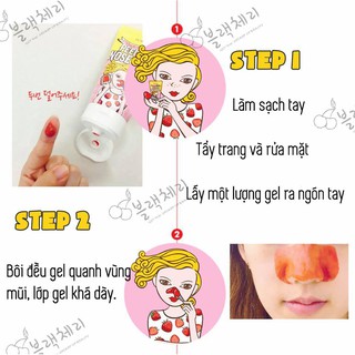 GEL LỘT MỤN ĐẦU ĐEN VÙNG MŨI – PEEL OFF NOSE PACK