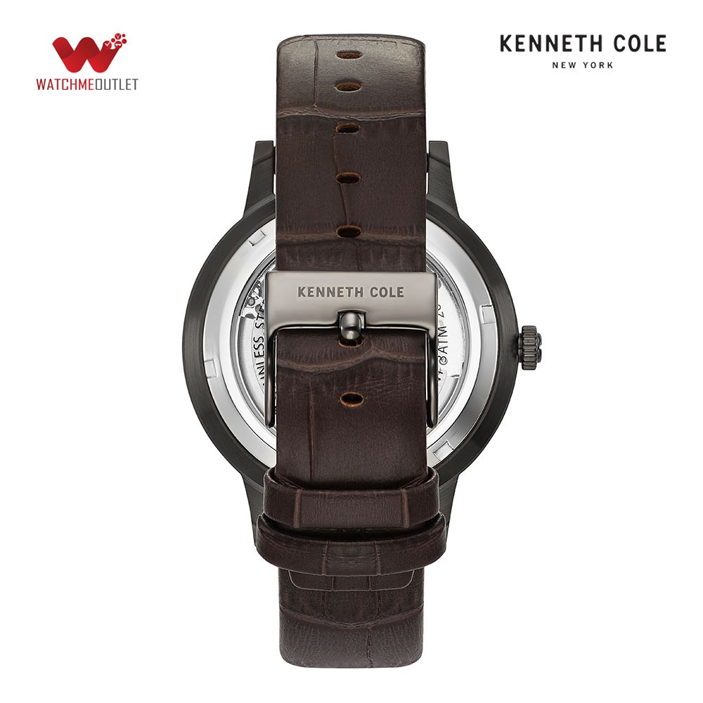 [Mã LT150 giảm 150k đơn 699k] Đồng hồ Nam Kenneth Cole dây da 44mm - Automatic KC50559001