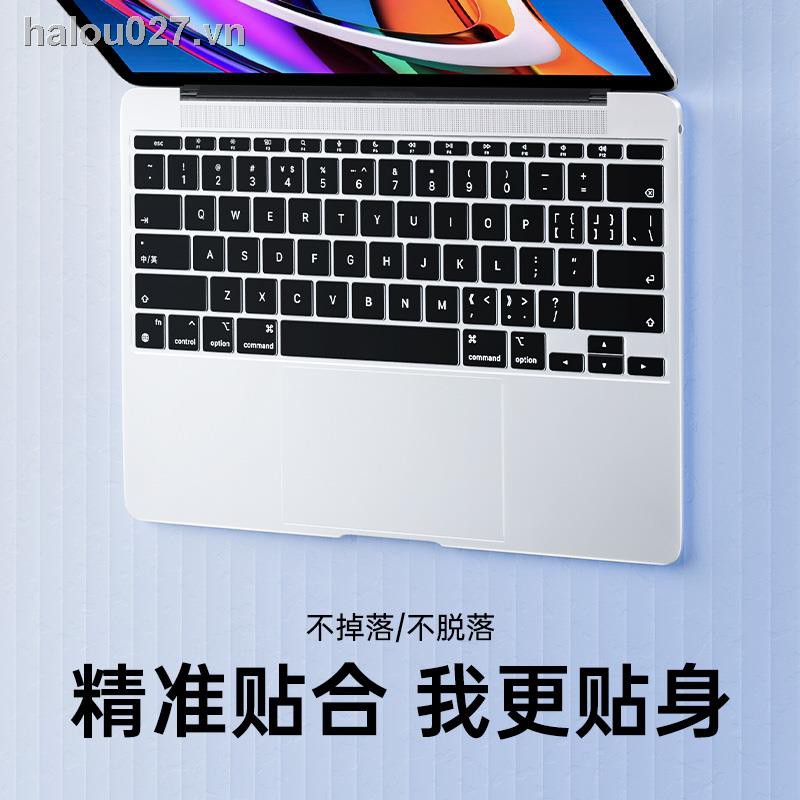 Sticker dán bàn phím bằng silicon trong suốt chống bụi cho MacBook Pro 13.3 Apple Air 13 16 inch Pro 12 15.4 15 M1