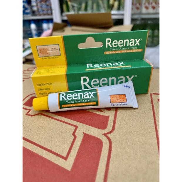Kem chăm sóc da mụn Reenax Tissue Acnes Cream (5g )