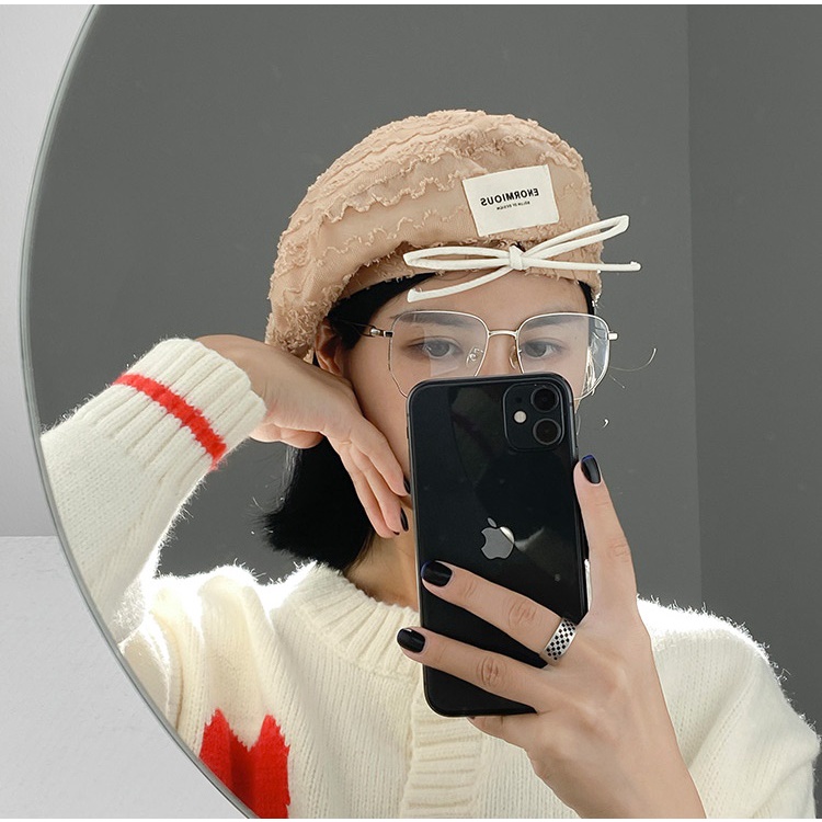 Mũ beret mỏng