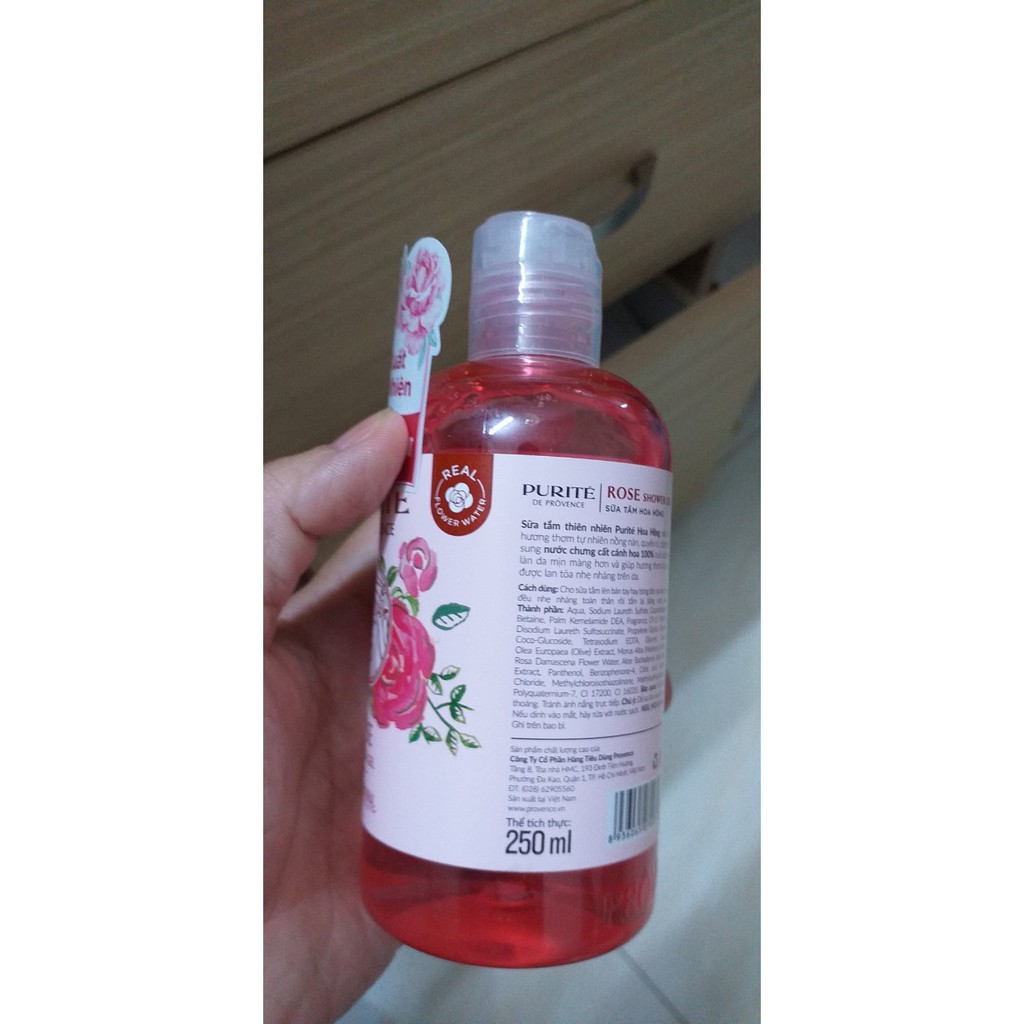 Sữa Tắm Purite Rose 850ml date 2024