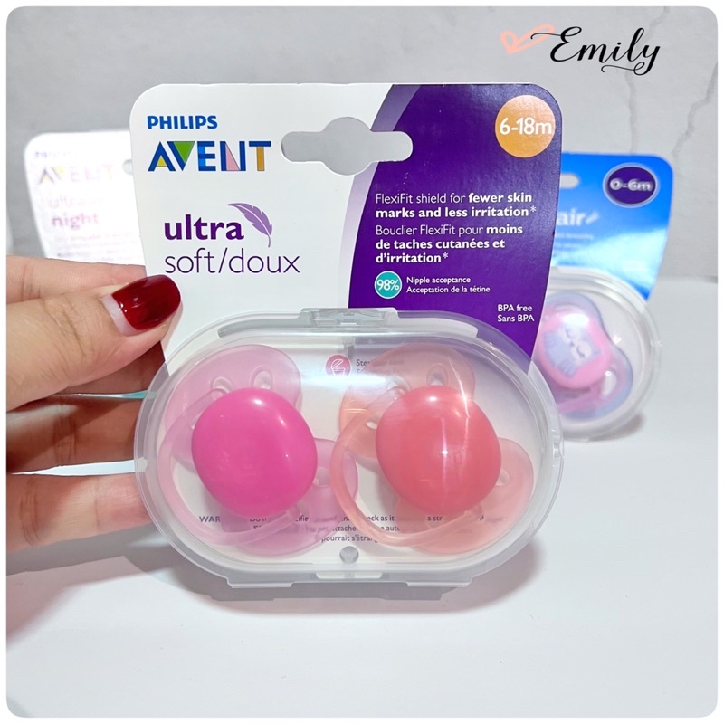 Ty giả Avent Ultra Soft siêu mềm cho bé từ 0-18m