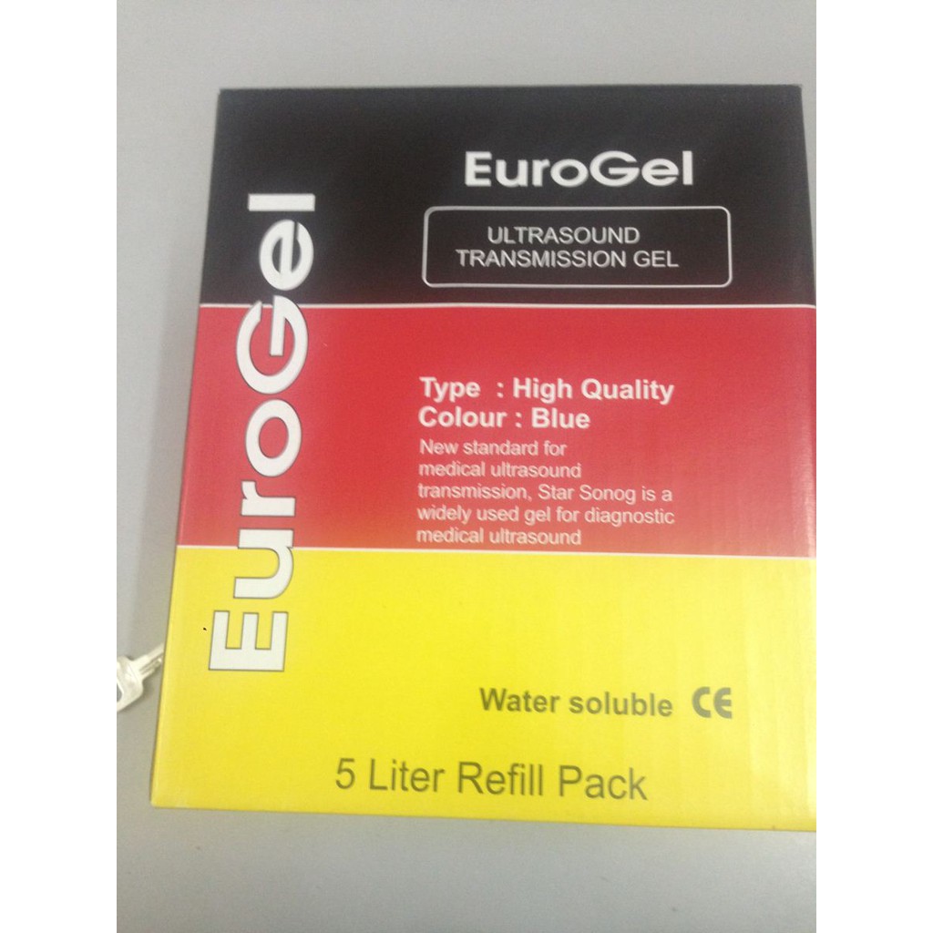 Gel siêu âm Euro trắng Gel Lạnh Dùng Cho Triệt Lông, Siêu Âm