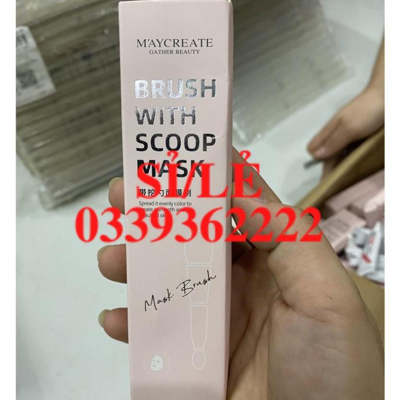 [ CHÍNH HÃNG ] Cọ đắp mặt nạ Maycreate thiết kế 2 đầu cao cấp tiện dụng Sena Beauty