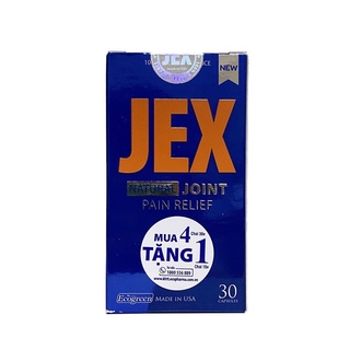 Jex max mới- hộp 30 viên và 60 viên của mỹ- hỗ trợ bổ khớp, giảm đau khớp, tái tạo sụn khớp