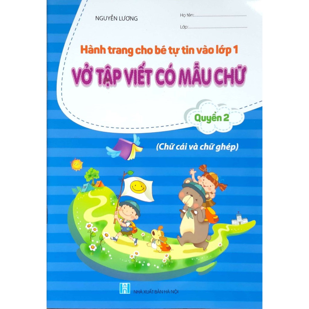 Sách - Combo 10 cuốn vở Tập tô, Tập viết, Học toán - Hành trang cho bé tự tin vào lớp 1